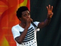 Romain Virgo performing live at Grace Jamaican Jerk Festival 2015