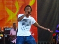 Romain Virgo performing live at Grace Jamaican Jerk Festival 2015