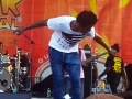 Romain Virgo performing live at Grace Jamaican Jerk Festival 2015