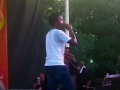 Romain Virgo performing live at Grace Jamaican Jerk Festival 2015