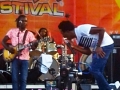 Romain Virgo performing live at Grace Jamaican Jerk Festival 2015
