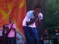 Romain Virgo performing live at Grace Jamaican Jerk Festival 2015