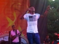 Romain Virgo performing live at Grace Jamaican Jerk Festival 2015
