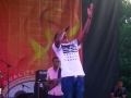Romain Virgo performing live at Grace Jamaican Jerk Festival 2015
