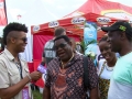 Tabou TMF aka Undefinable One on location at Grace Jamaican Jerk Festival in New York City