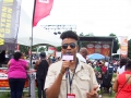 Tabou TMF aka Undefinable One on location at Grace Jamaican Jerk Festival in New York City