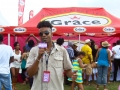 Tabou TMF aka Undefinable One on location at Grace Jamaican Jerk Festival in New York City