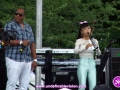 Irie Jam's Dubmaster Chris & Japanese musical sensation Anna Li performing at The 4th Annual Grace Jamaican Jerk Festival